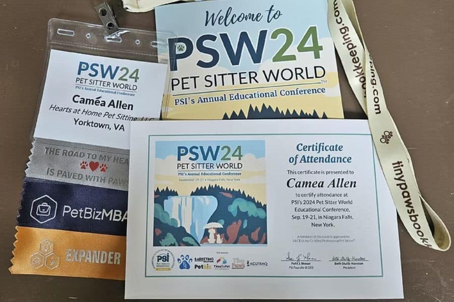 Attending Pet Sitters International's Pet Sitter World 2024